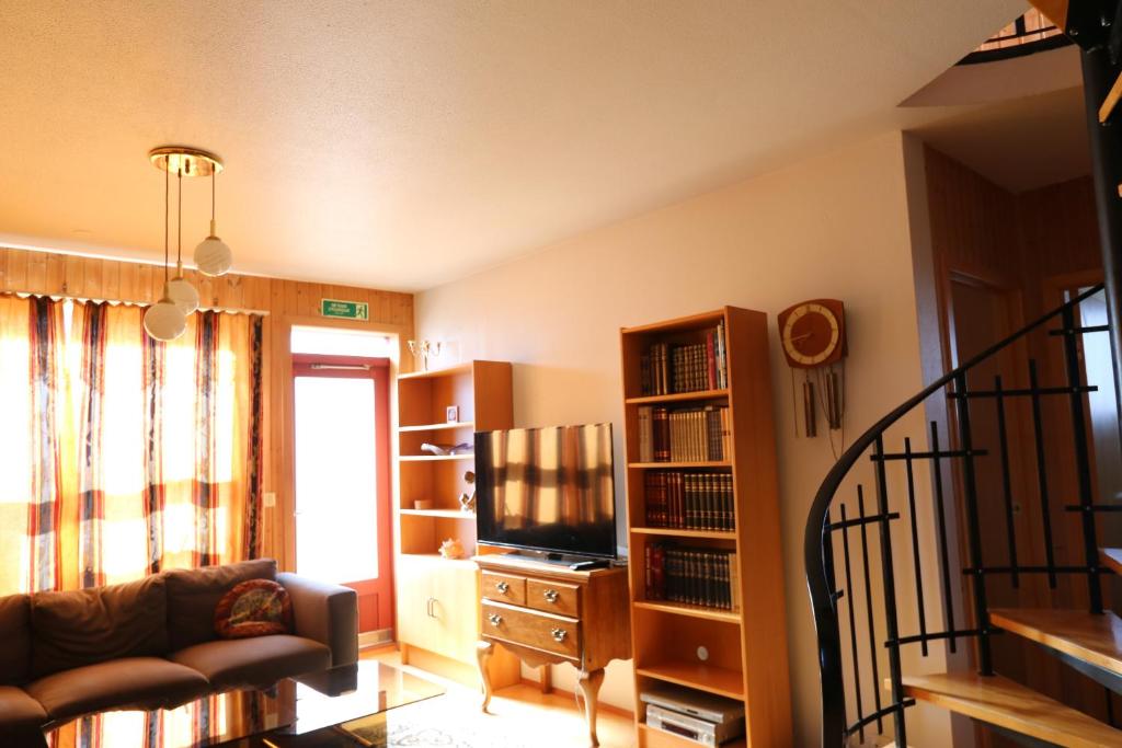 Posezení v ubytování Stekkjardalur Holiday Home
