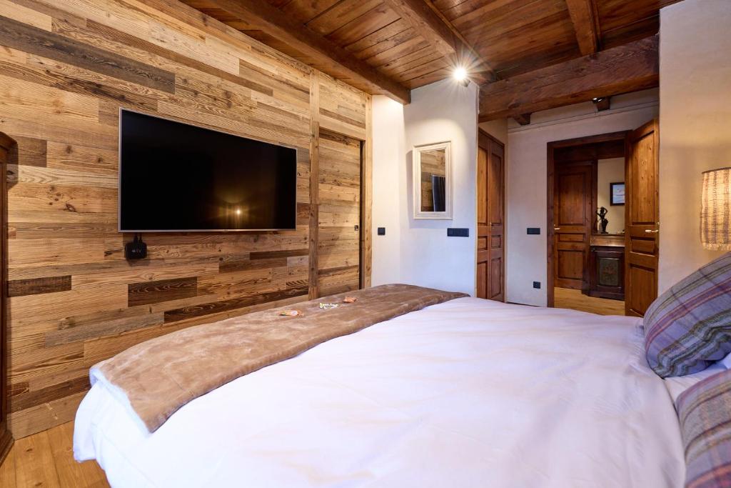TV a/nebo společenská místnost v ubytování Pleta del Tarter 31A Lodge & SPA