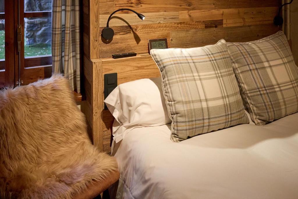 Postel nebo postele na pokoji v ubytování Pleta del Tarter 31A Lodge & SPA