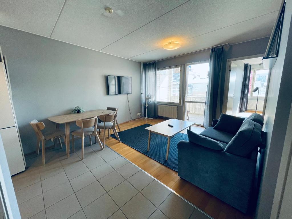 Ruoholahti Apartment with private sauna - One-Bedroom Apartment