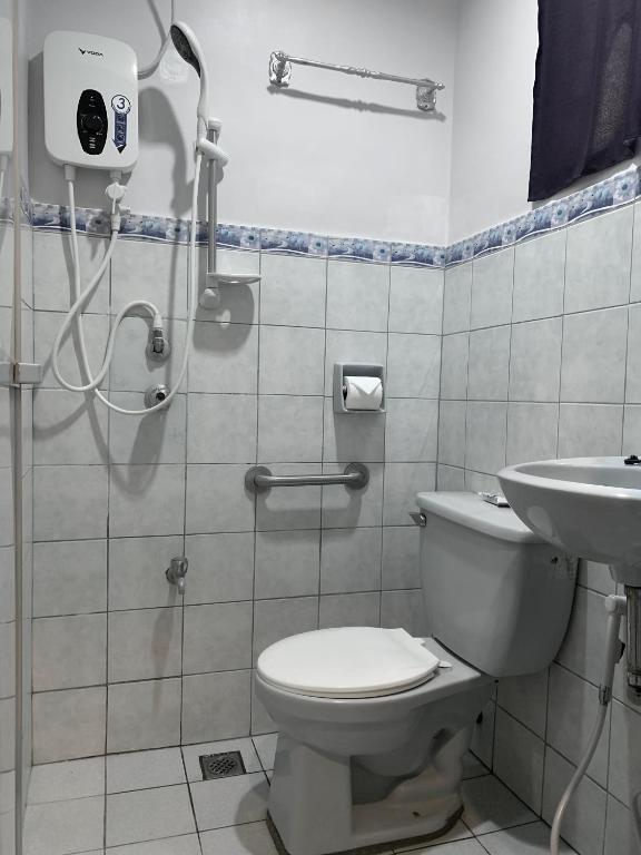 Koupelna v ubytování LS Garden Villa