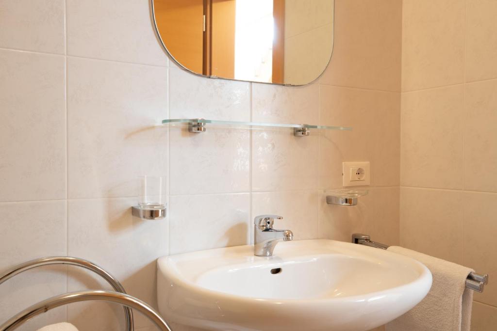 Kúpeľňa v ubytovaní Appartements Durnbrunn