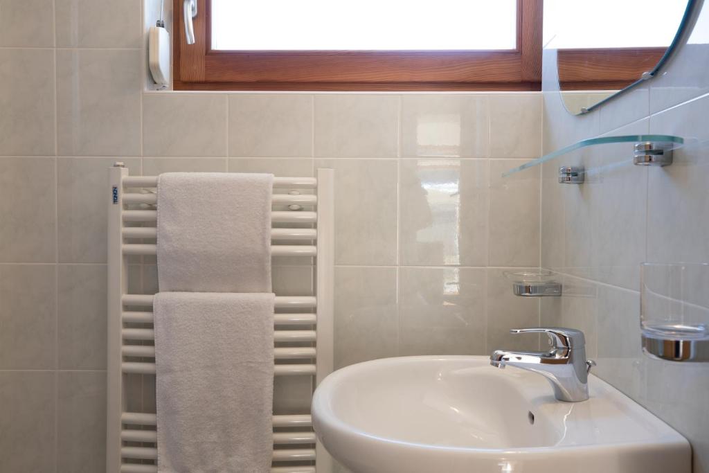 Kúpeľňa v ubytovaní Appartements Durnbrunn