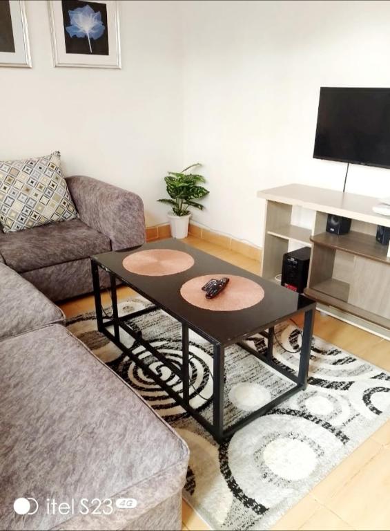 TV a/nebo společenská místnost v ubytování faraja homes