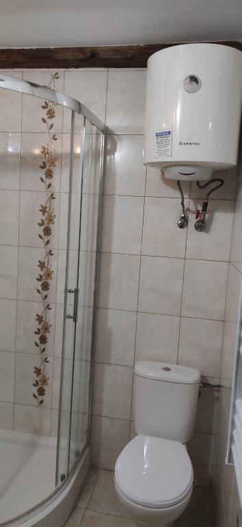 Kúpeľňa v ubytovaní niezapominajka-jura