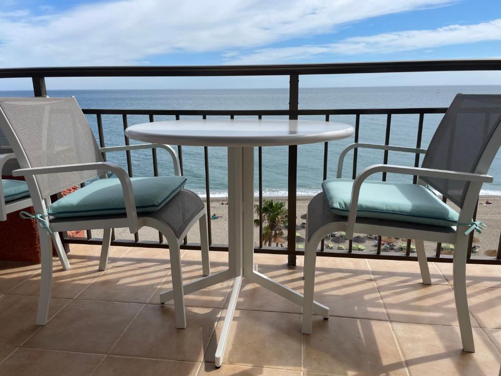 Balkón alebo terasa v ubytovaní Beachfront Fuengirola Dreamin