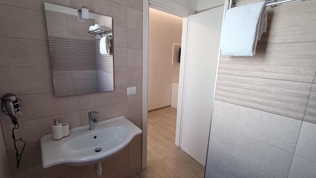 Koupelna v ubytování B&B San Lorenzo