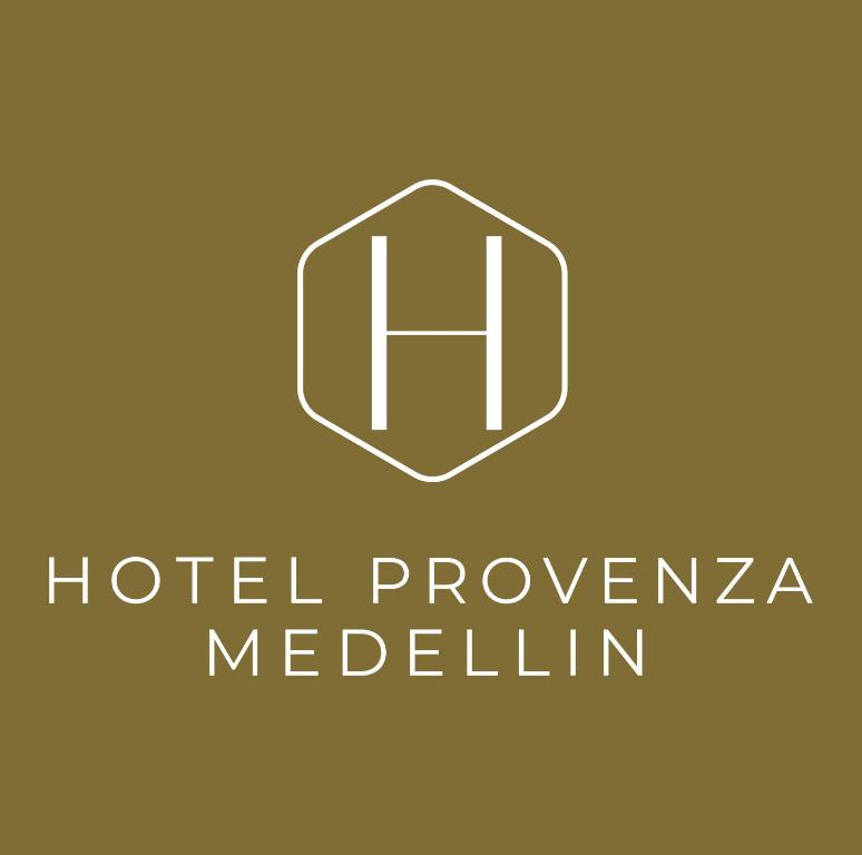 a logo for a hotel powered by melillon at HOTEL PROVENZA MEDELLIN in Medellín
