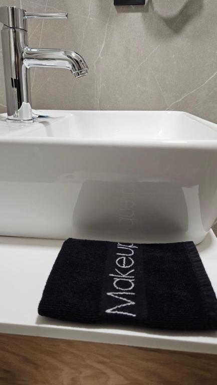 Koupelna v ubytování Sezame
