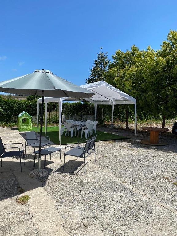 Zahrada ubytování Residenza Rogiò