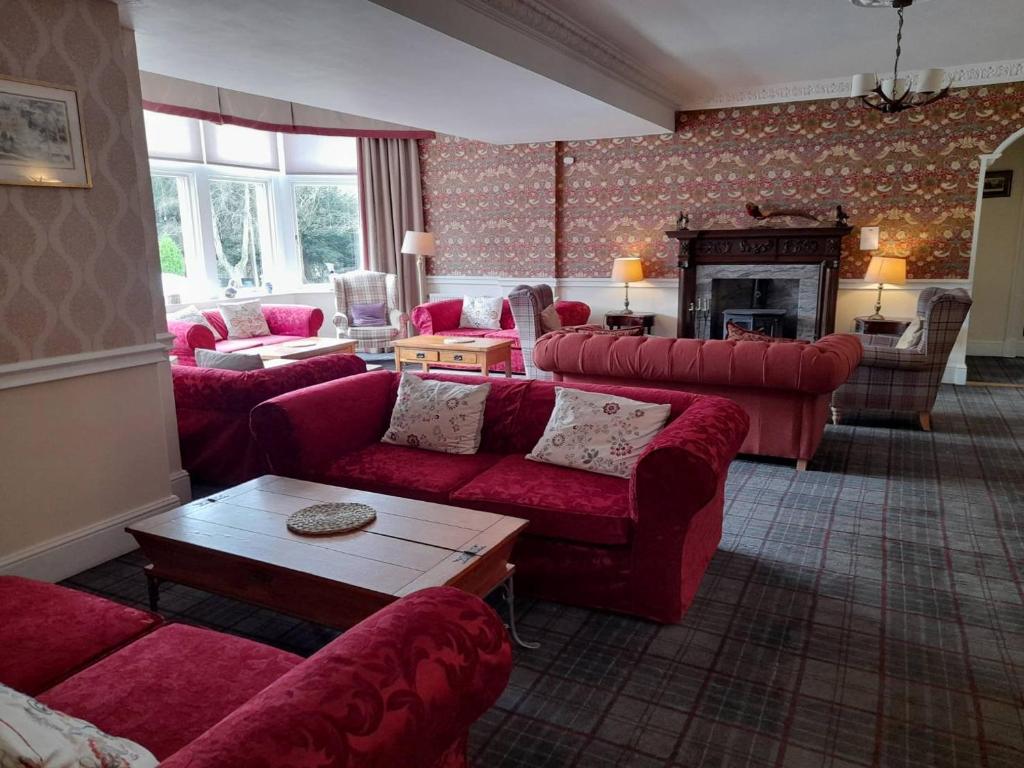 Posezení v ubytování Dryburgh Abbey Hotel