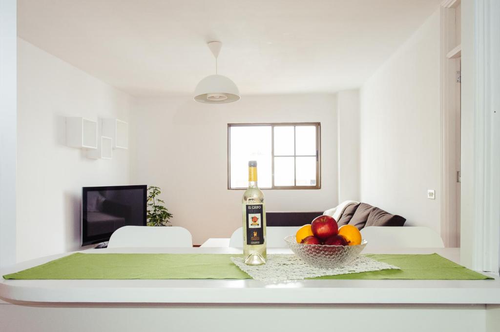 Nápoje v ubytování Apartamento Playa Agaete