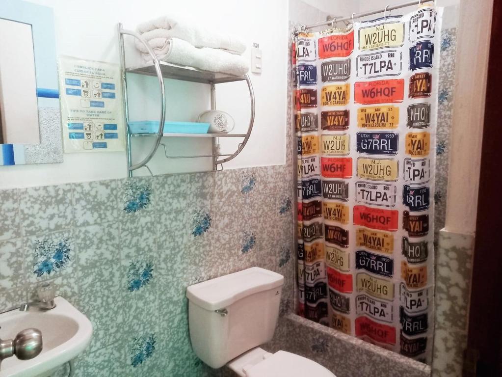 Koupelna v ubytování Anccalla Inn Guesthouse