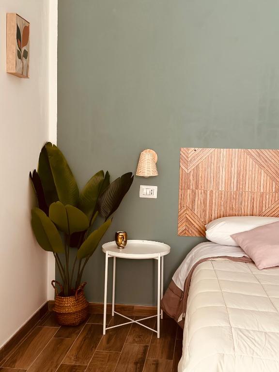 Postel nebo postele na pokoji v ubytování A casa di Alberta B&B Relais