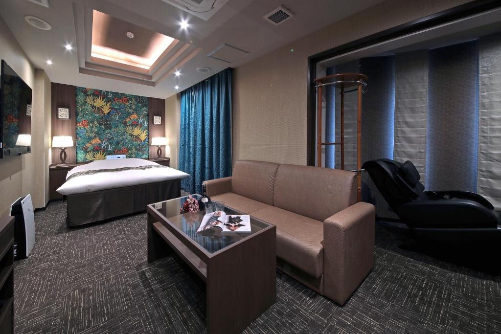 Posezení v ubytování M'z HOTEL