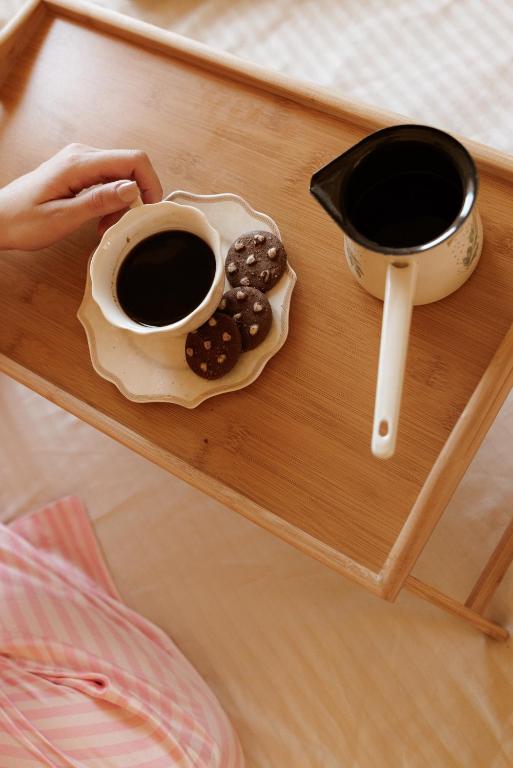 Tetera y cafetera en Apartments Biskupović