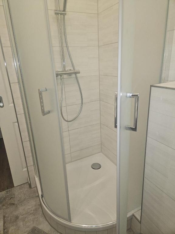 Koupelna v ubytování Ferienwohnung Grimma