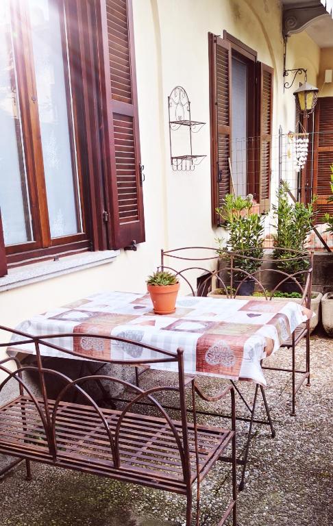 Patio nebo venkovní prostory v ubytování Residenza Esse