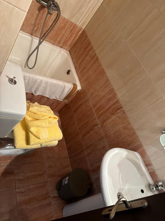 Karditsa center apartment tesisinde bir banyo