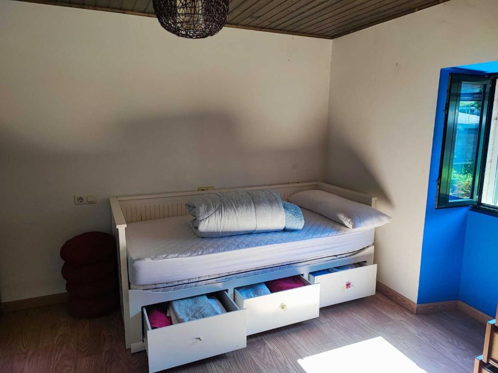 Posteľ alebo postele v izbe v ubytovaní Casa Machina casa con amplia terraza y barbacoa