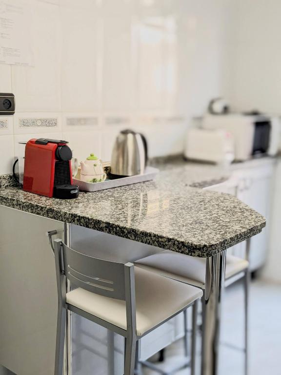 Kuchyň nebo kuchyňský kout v ubytování Vivienda con Parking incluido - Zona Van Dyck
