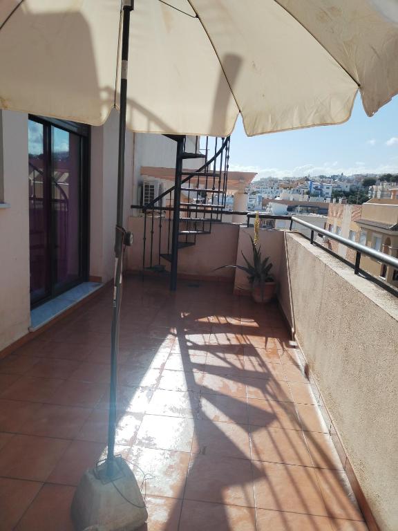 Balkón nebo terasa v ubytování Habitación Ático Sol y Mar