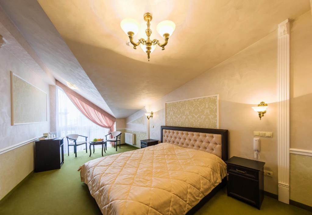 Postel nebo postele na pokoji v ubytování Franz Hotel&Restaurant