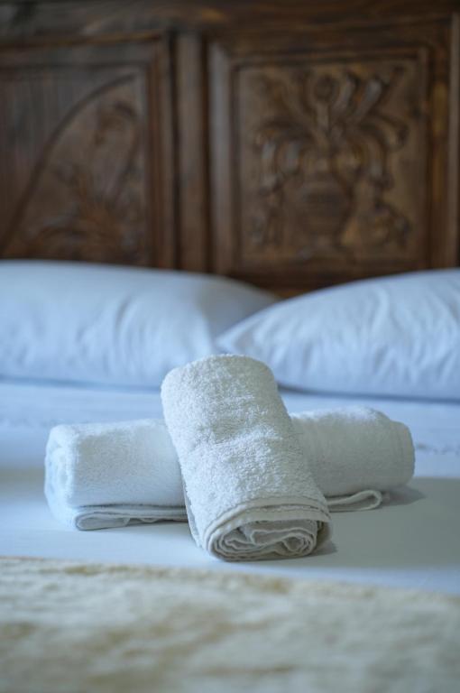 Postel nebo postele na pokoji v ubytování Guri Guesthouse
