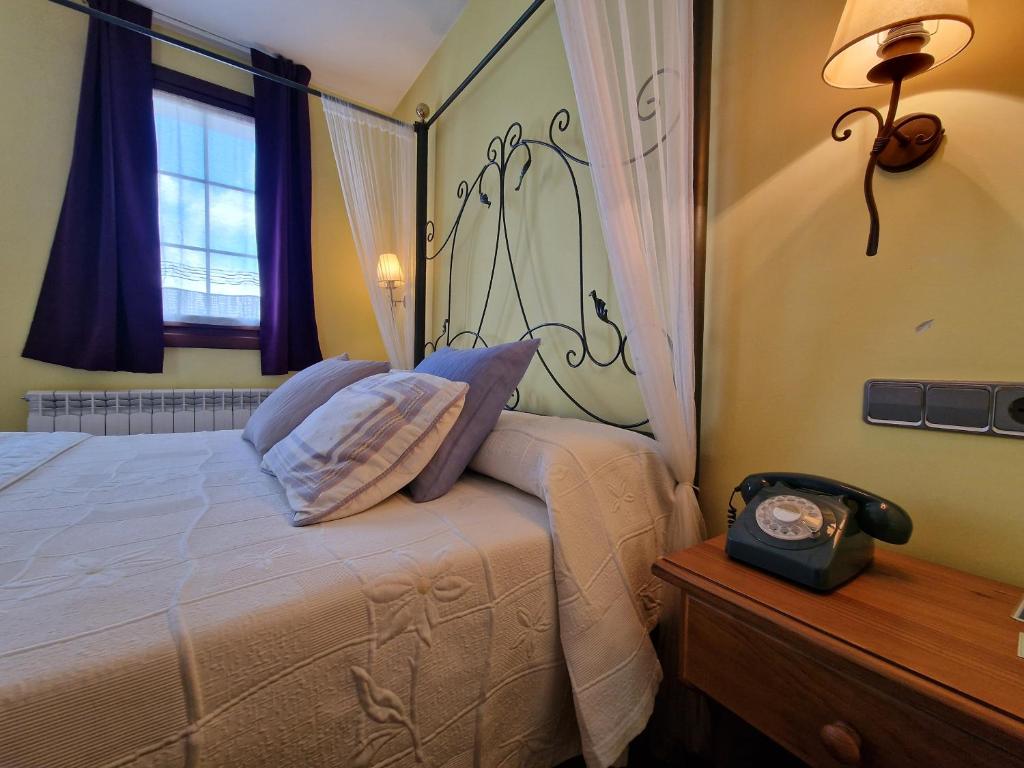 Postel nebo postele na pokoji v ubytování Hotel Virginia R.H.