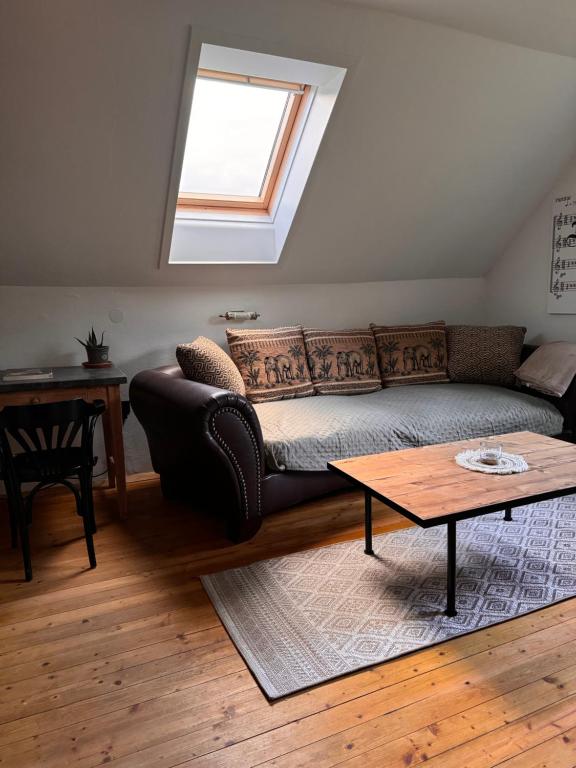 Istumisnurk majutusasutuses Ferienwohnung, nahe dem Faaker See