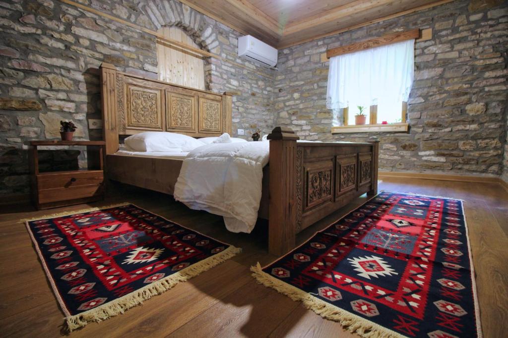Postel nebo postele na pokoji v ubytování Guri Guesthouse