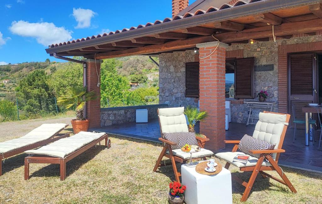 Posezení v ubytování Villa Aura