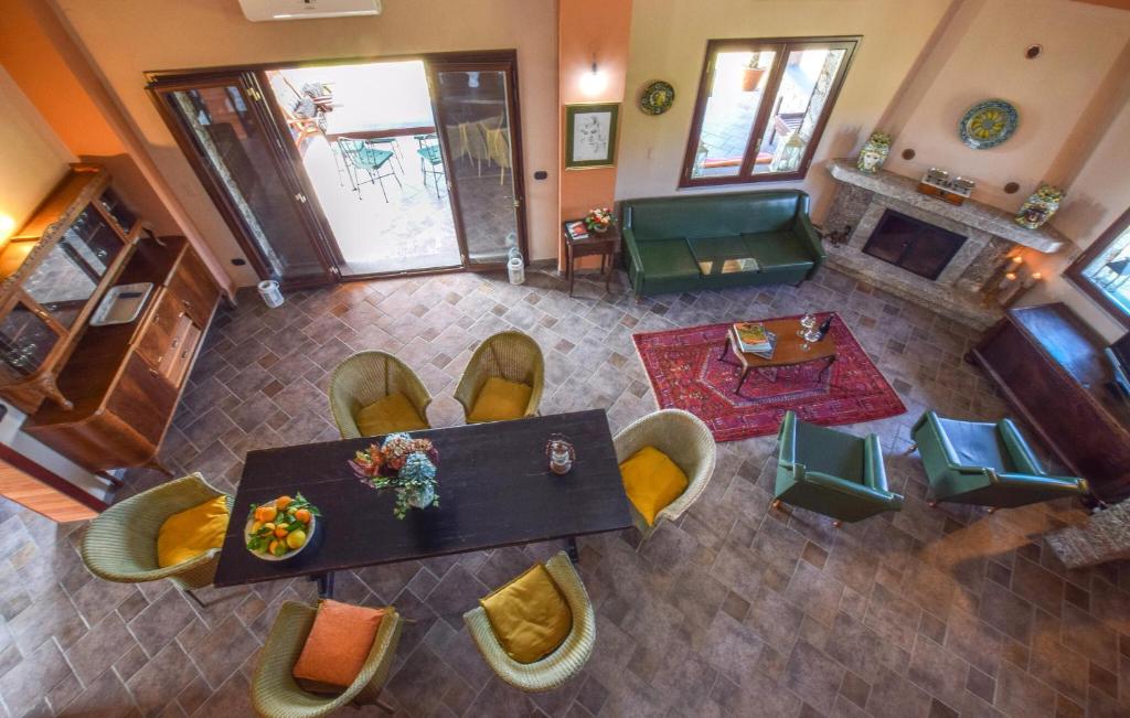 Posezení v ubytování Villa Aura