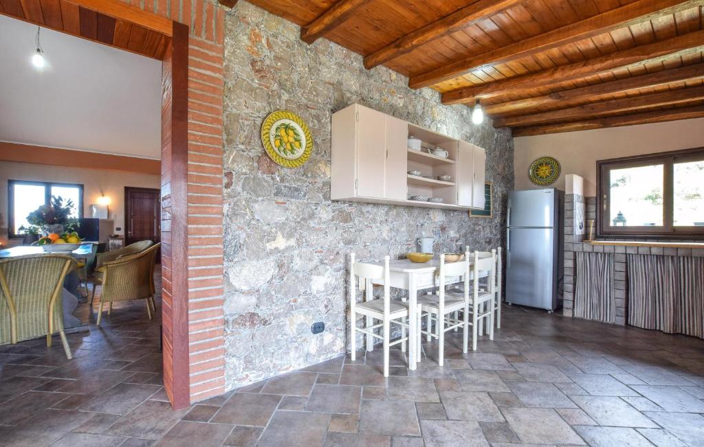 Kuchyň nebo kuchyňský kout v ubytování Villa Aura