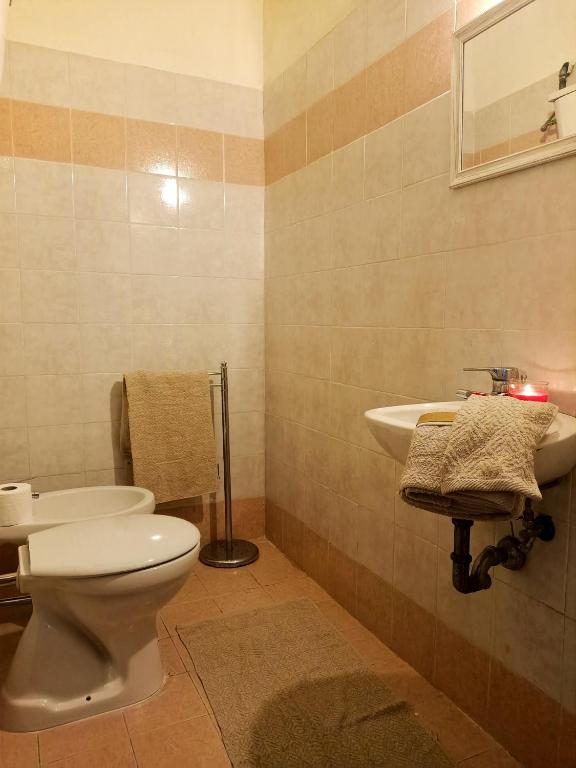 Koupelna v ubytování Casa Micuccio