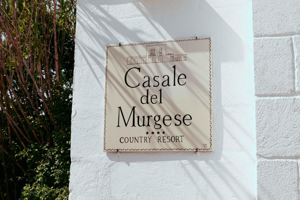 Certyfikat, podpis lub inny dokument wystawiony w obiekcie Casale del Murgese Country Resort