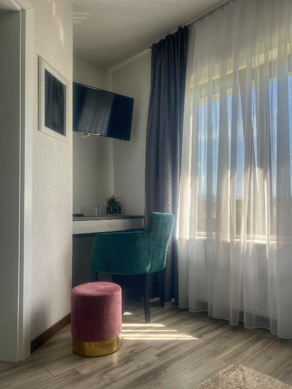 TV i/ili zabavni centar u objektu Guest House Klanfar