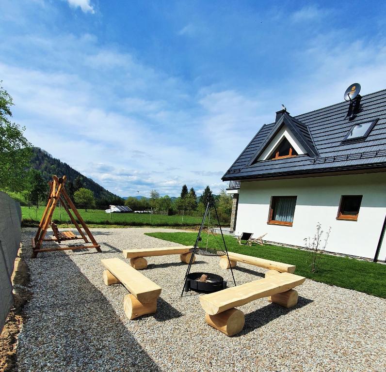 Budova, v ktorej sa dovolenkový dom nachádza