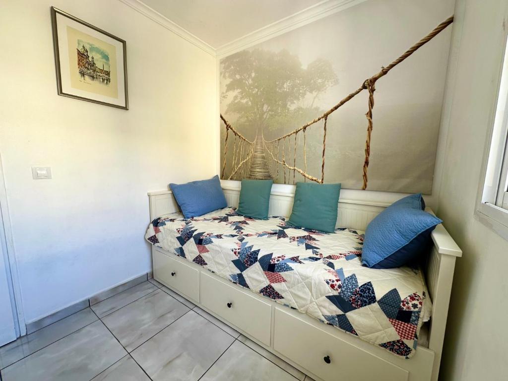 Postel nebo postele na pokoji v ubytování Las Olas DM cozy 2-bedrooms apartment