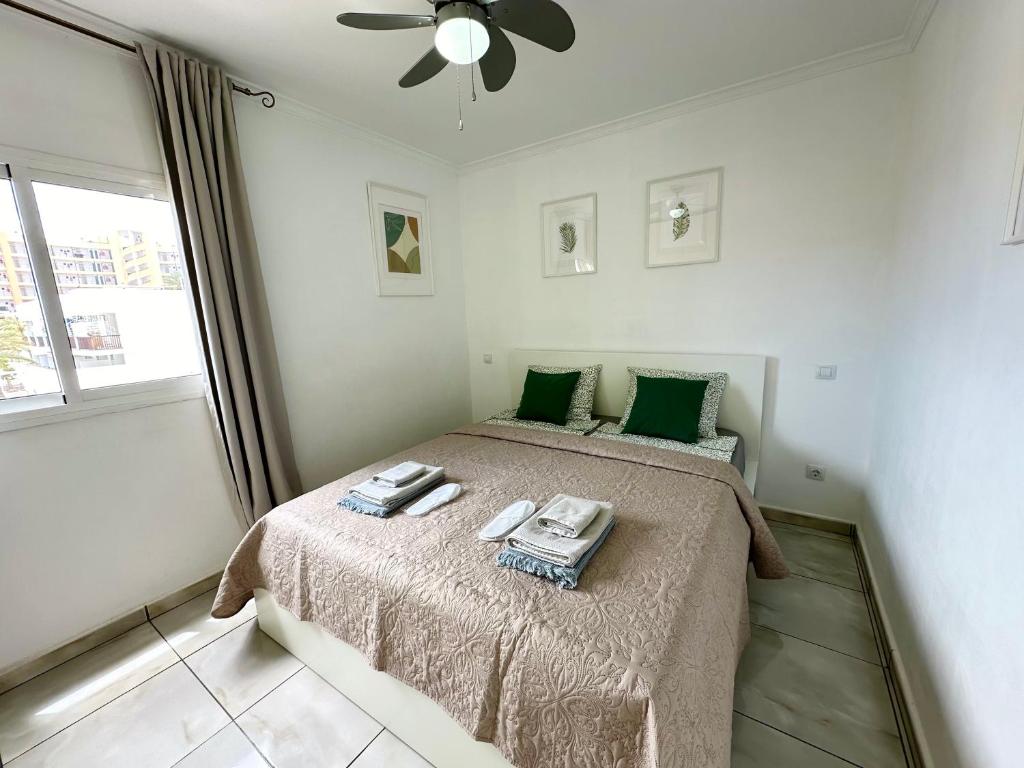 Postel nebo postele na pokoji v ubytování Las Olas DM cozy 2-bedrooms apartment