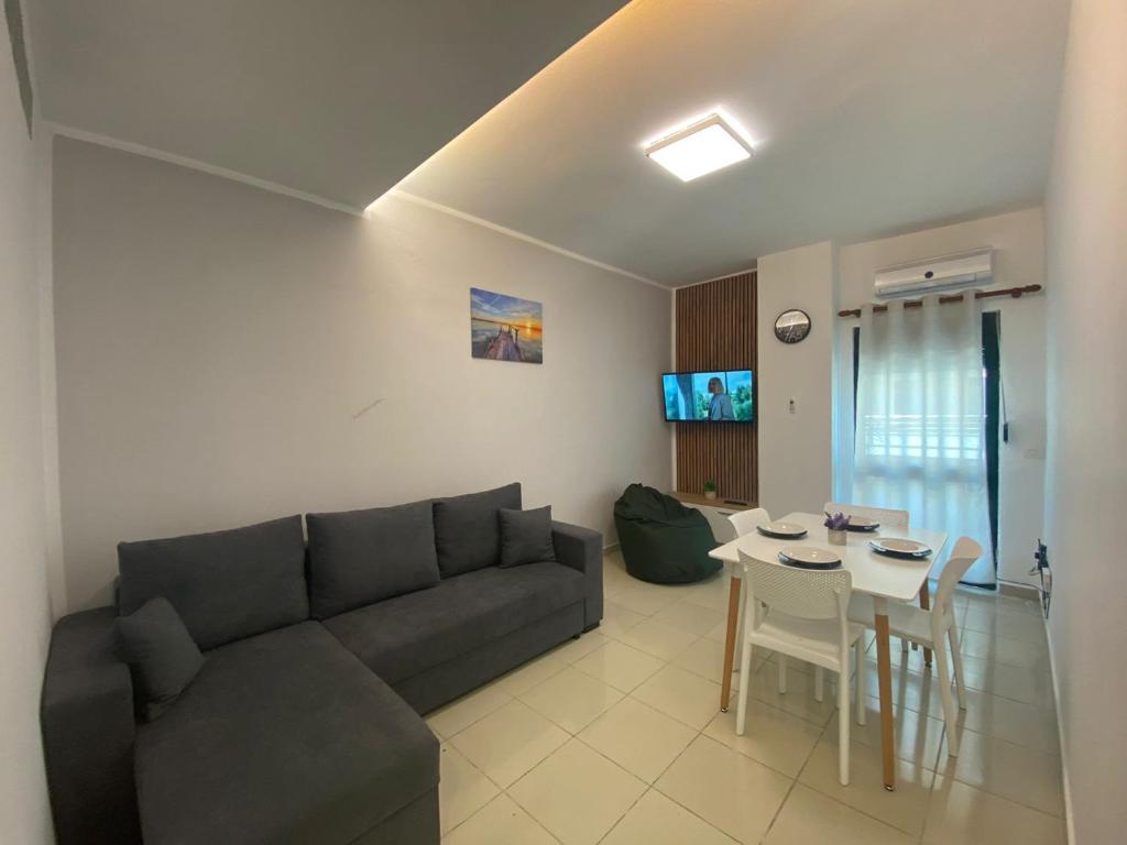 Et opholdsområde på Sea Apartment Golem