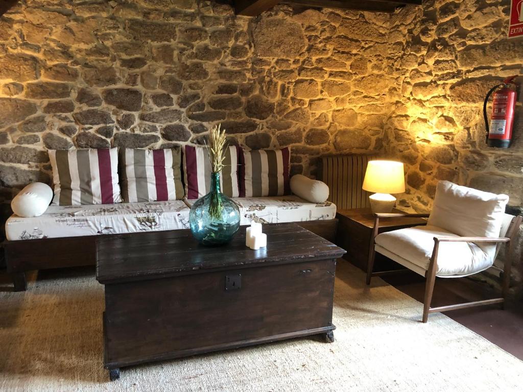 Posezení v ubytování Hotel Rural Casal do Mouro