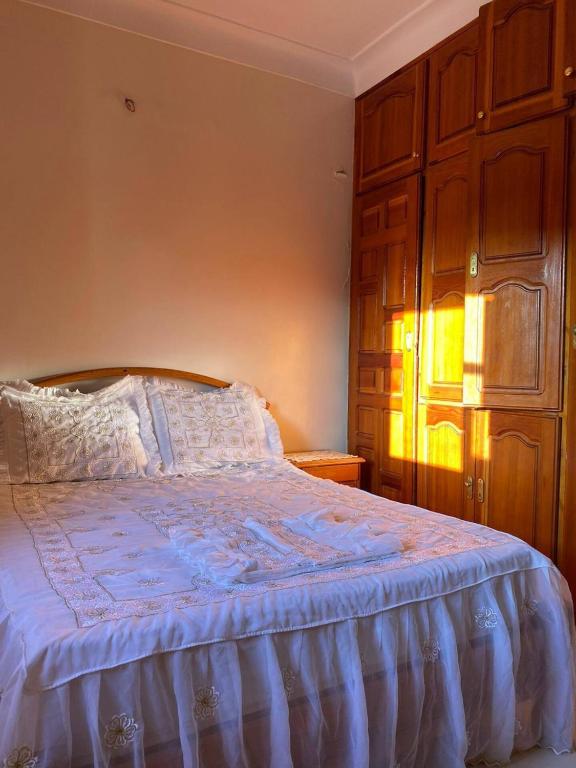 Postel nebo postele na pokoji v ubytování Calm Cosy Villa