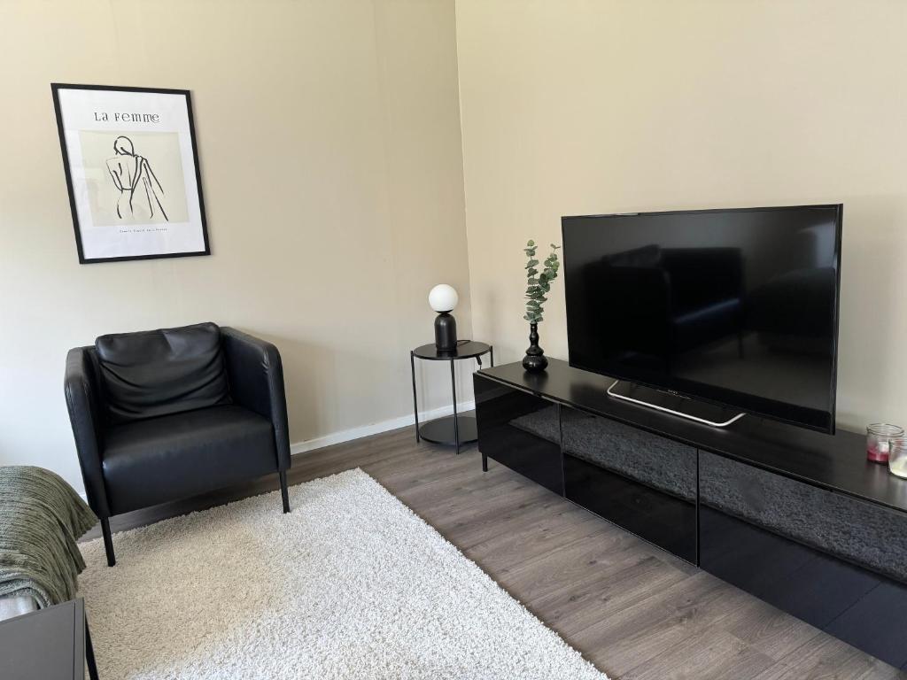 TV a/nebo společenská místnost v ubytování Family Friendly Villa Close To Ullared, 3bedrooms