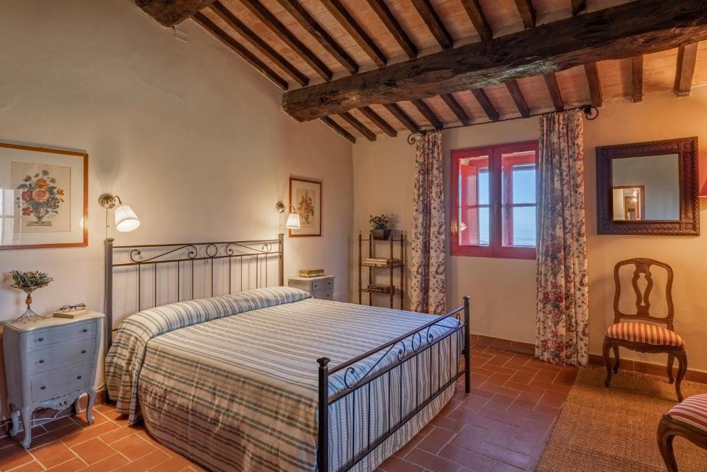Postel nebo postele na pokoji v ubytování L'Incrociata