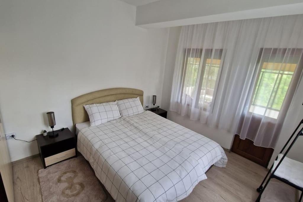 Postel nebo postele na pokoji v ubytování ViPo Vista Veliko Tarnovo