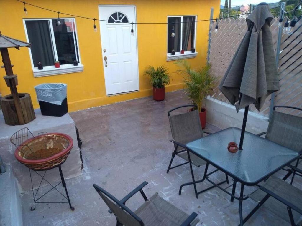 Balkón nebo terasa v ubytování Casa Alebrijes