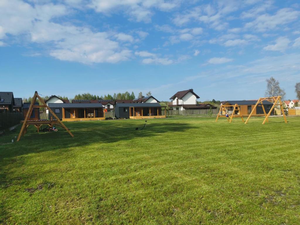 Zahrada ubytování Zakątek Dębki