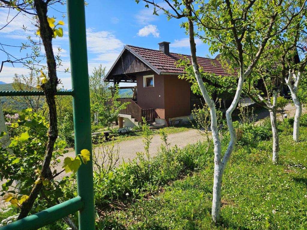 Vonkajšia záhrada v ubytovaní Cozy Bungalow Stipe