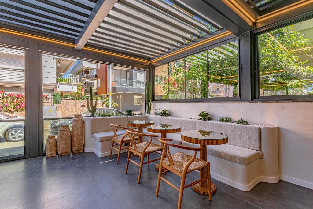 Posezení v ubytování Dulcet Hotel
